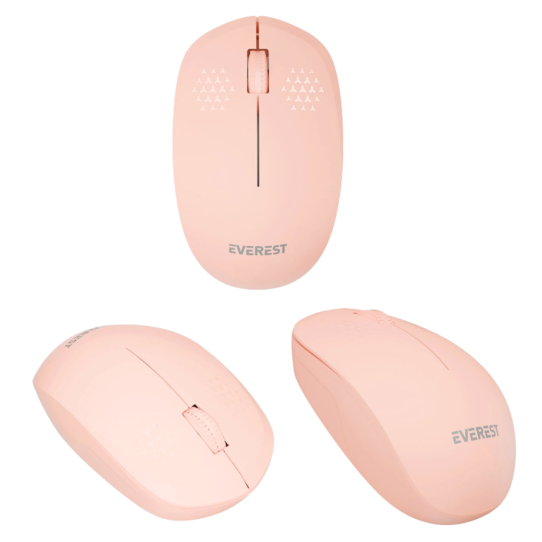  Everest SMW-88 Usb Pembe 2-4Ghz Kablosuz Mouse